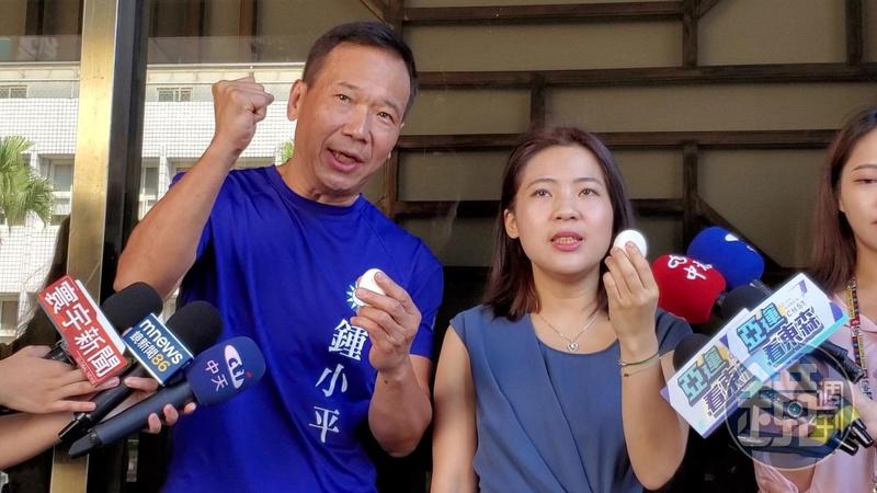 徐巧芯、鍾小平赴北檢告發陳吉仲瀆職　要求陳建仁准辭