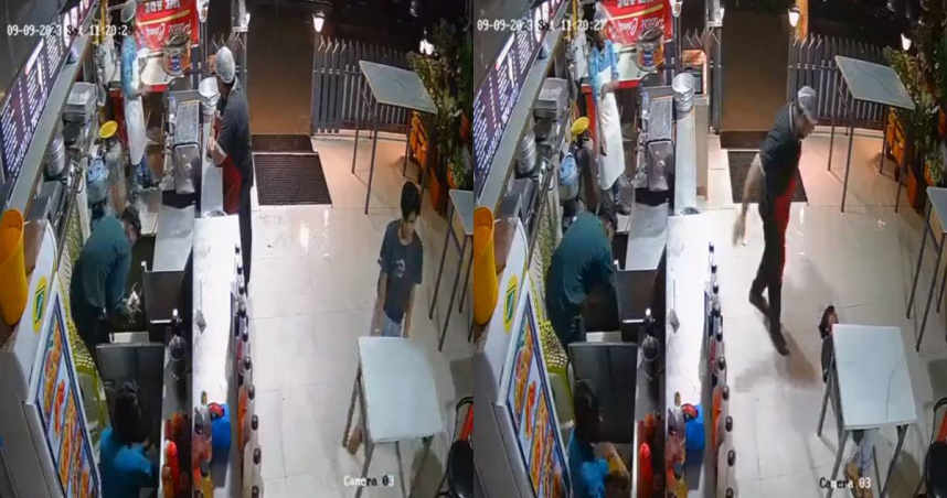 摔一跤就要命! 18歲服務生倒退走滑倒頭撞地身亡