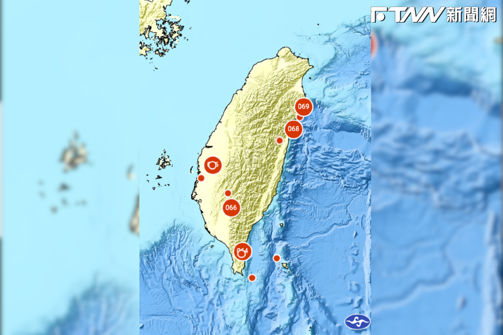 6.8淺層地震!基隆外海晚間地牛翻身 各地震度一次看