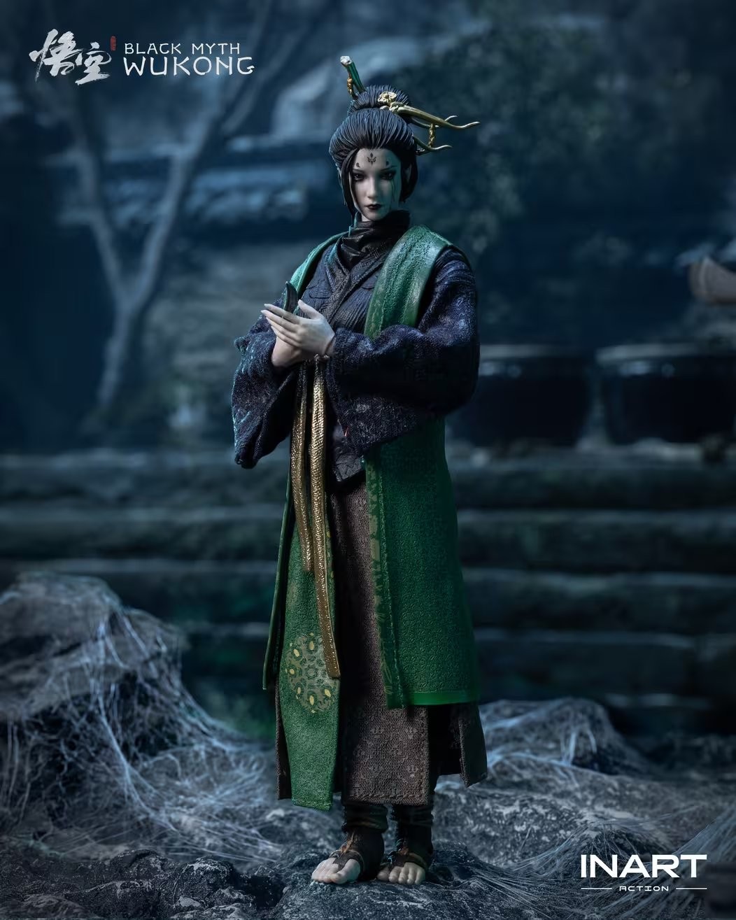 来一打! INART Action公布《黑神话:悟空》四妹1/12可动手办